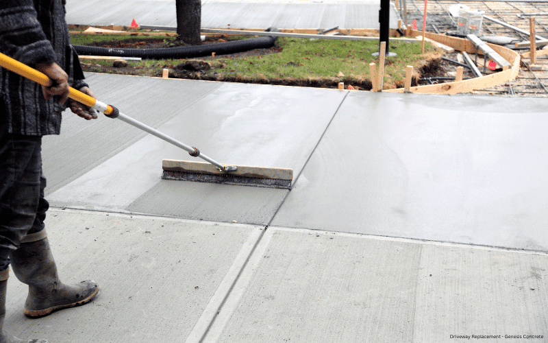 Driveway Replacement - Genesis Concrete